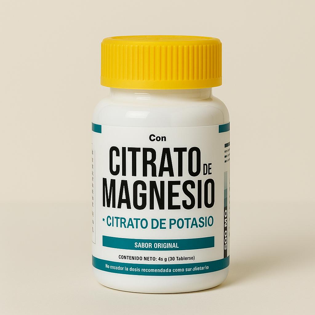 Citrato de Magnesio + Potasio – DUERME BIEN, VIVE MEJOR